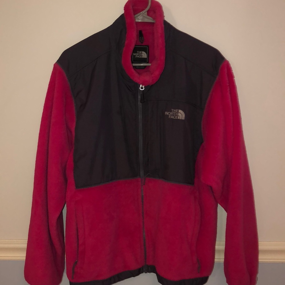 Bright Pink North Face Osito Jacket